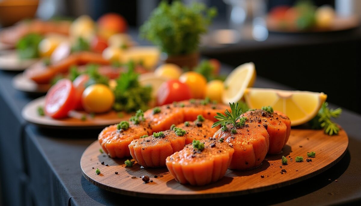 Buffets thématiques originaux pour captiver vos invités lors d&rsquo;un salon professionnel